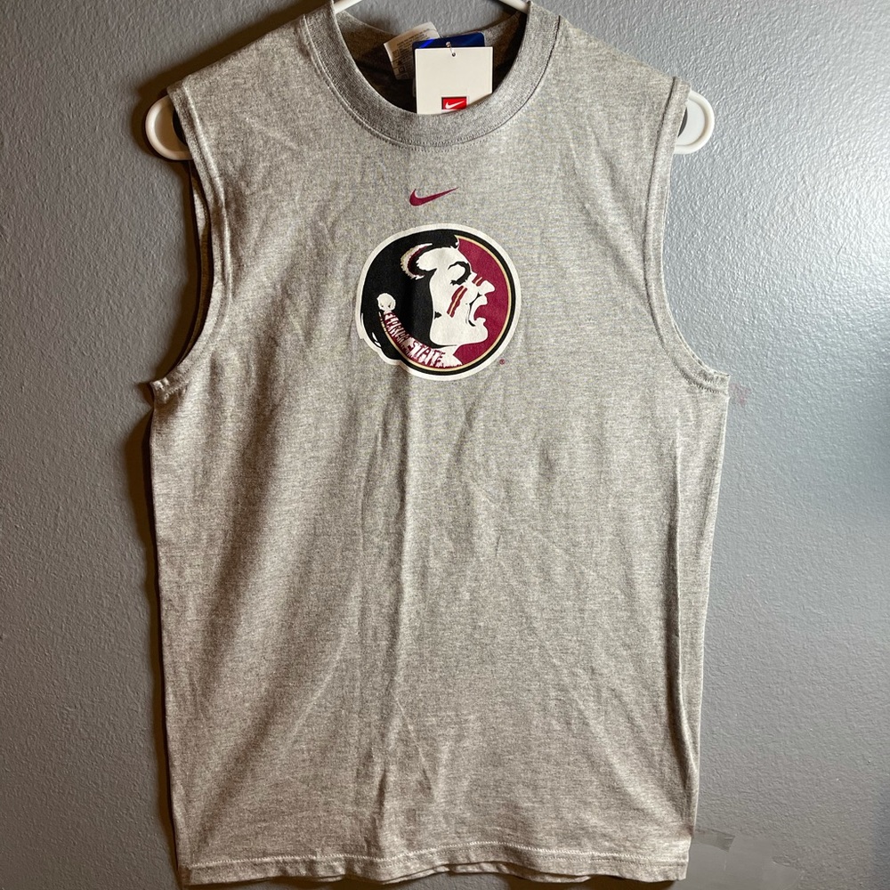 Nike FSU Football Men’s Muscle Tee NWT